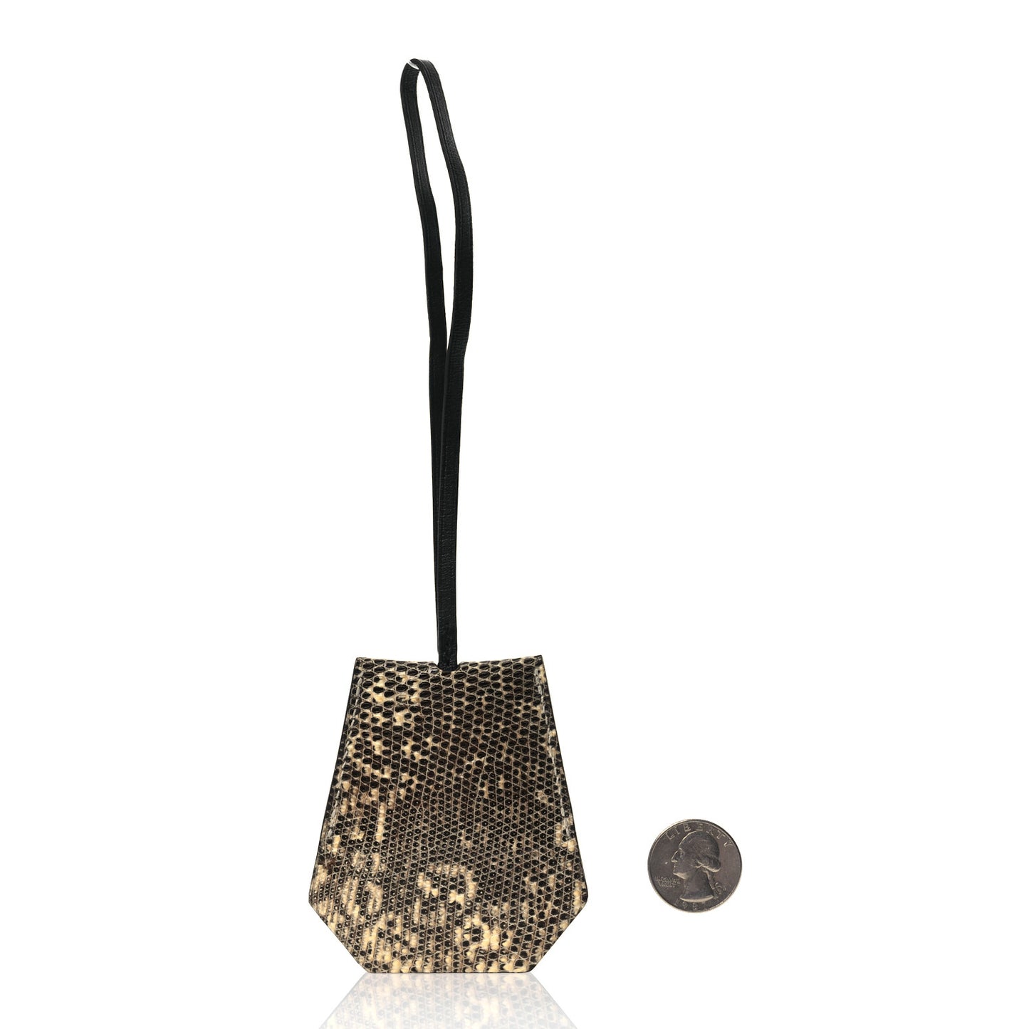 Lizard Clochette Cles Key Ring Charm Ombre