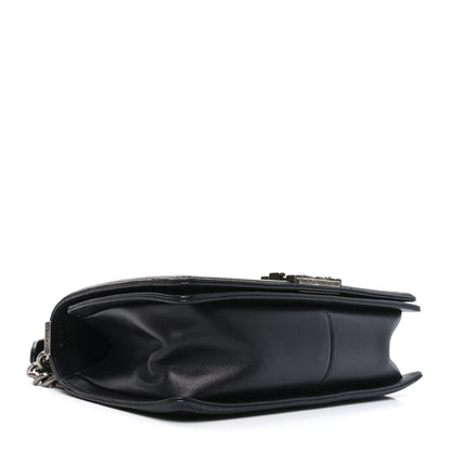 Chanel Lambskin Quilted Medium Boy Flap Black 4 of 10
