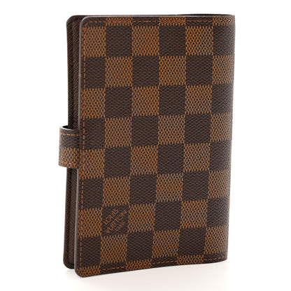 Louis Vuitton Damier Ebene Small Ring Agenda Cover 3 of 7