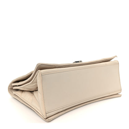 Balenciaga Crushed Calfskin Quilted Medium Crush Chain Bag Nude 4 of 9