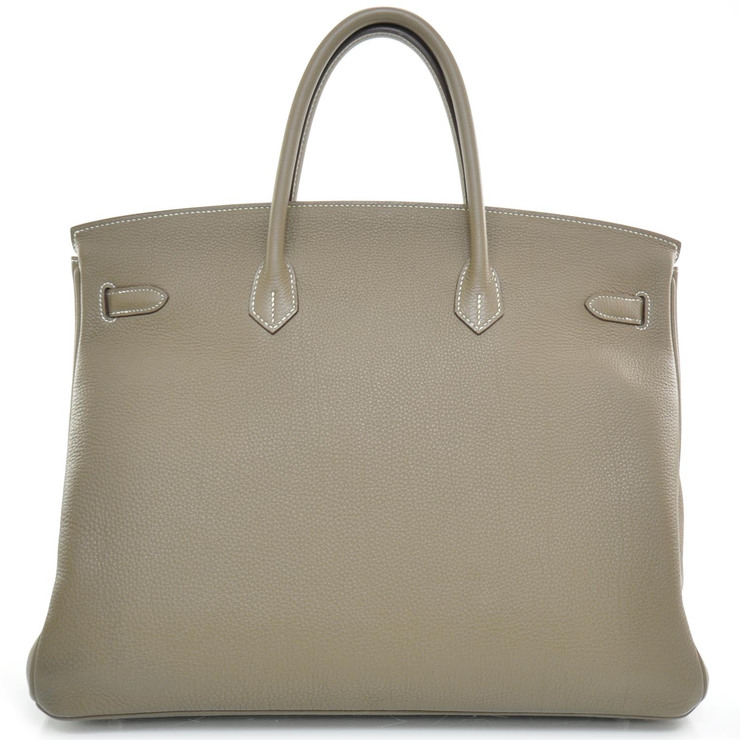 Hermes Togo Birkin 40 Etoupe 4 of 10