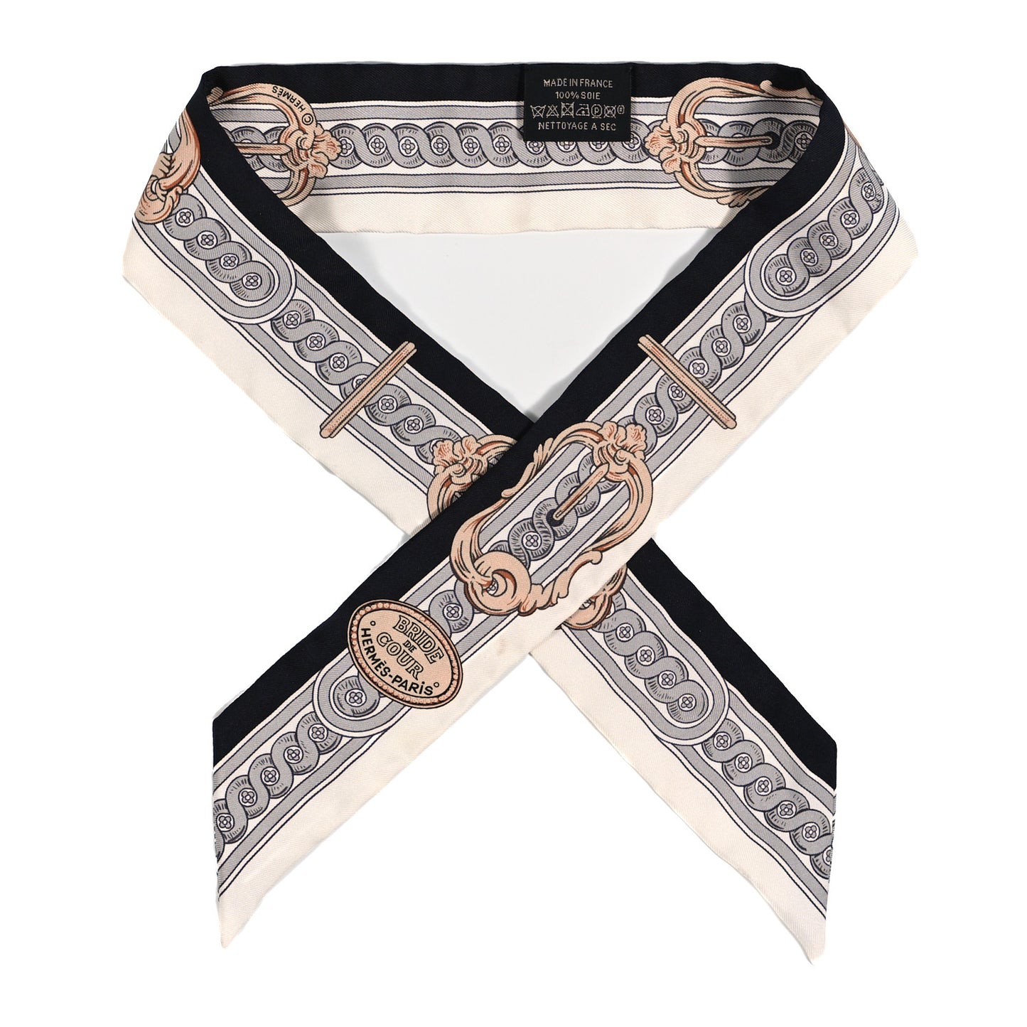 Silk Bride De Cour Twilly Black White Or Rose