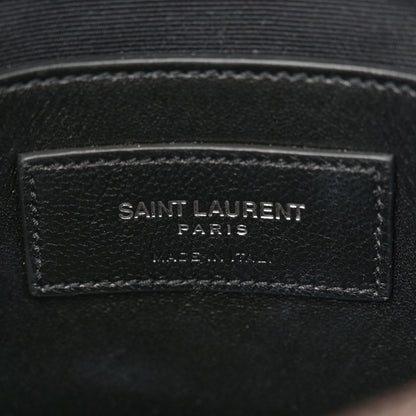 Saint Laurent Sheepskin Matelasse Chevron Monogram Medium College Bag Fard 6 of 14