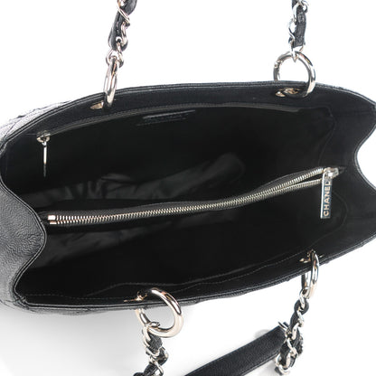 Chanel Caviar Quilted Grand Shopping Tote GST Black 7 of 7