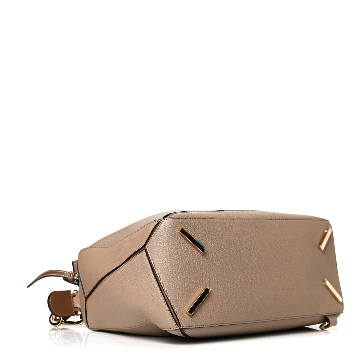 Loewe Calfskin Medium Puzzle Bag Sand Mink 4 of 11