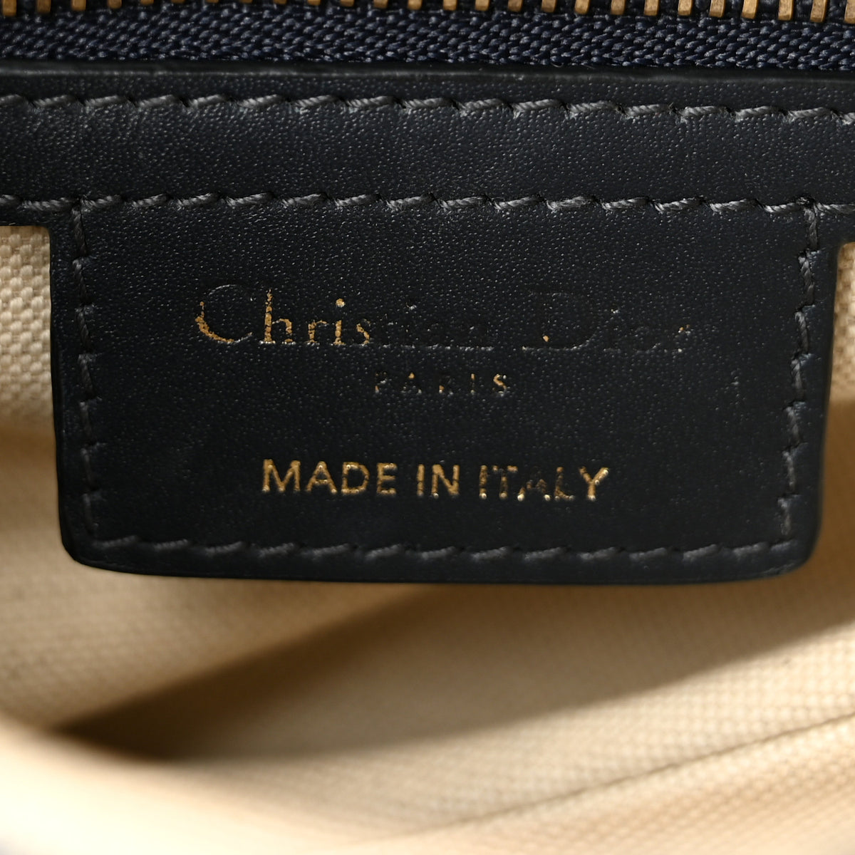Christian Dior Oblique Saddle Bag Blue 6 of 12