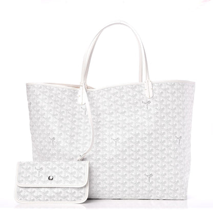 Goyard Goyardine Saint Louis GM White 1 of 7