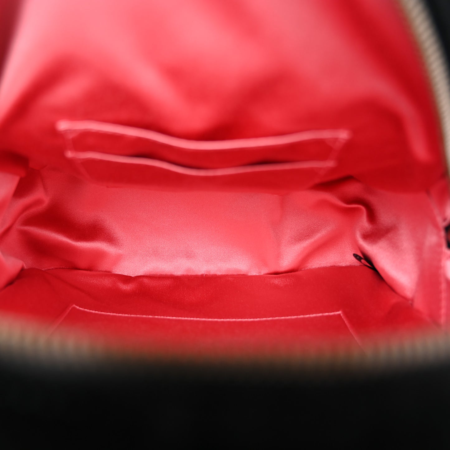 Velvet Matelasse GG Marmont Dome Backpack Black
