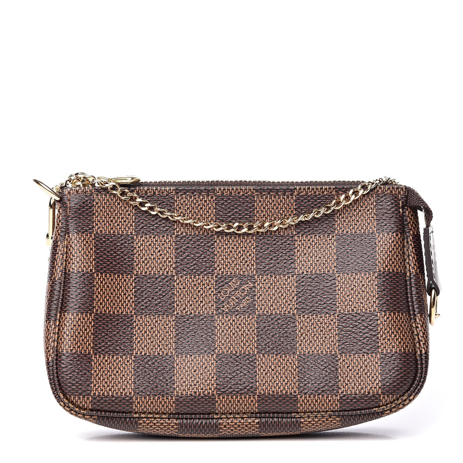 Louis Vuitton Damier Ebene Mini Pochette Accessories 1 of 9