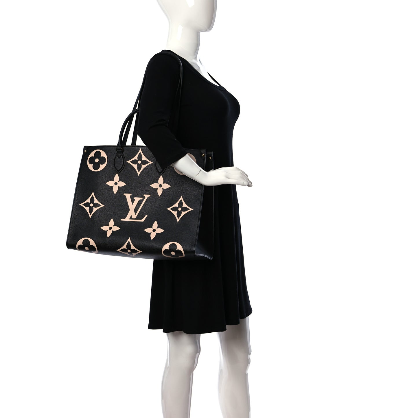 Empreinte Monogram Giant Onthego GM Black Beige