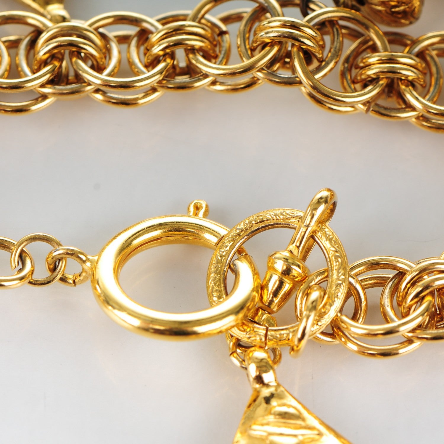 Chanel Charm Bracelet Gold 5 of 11