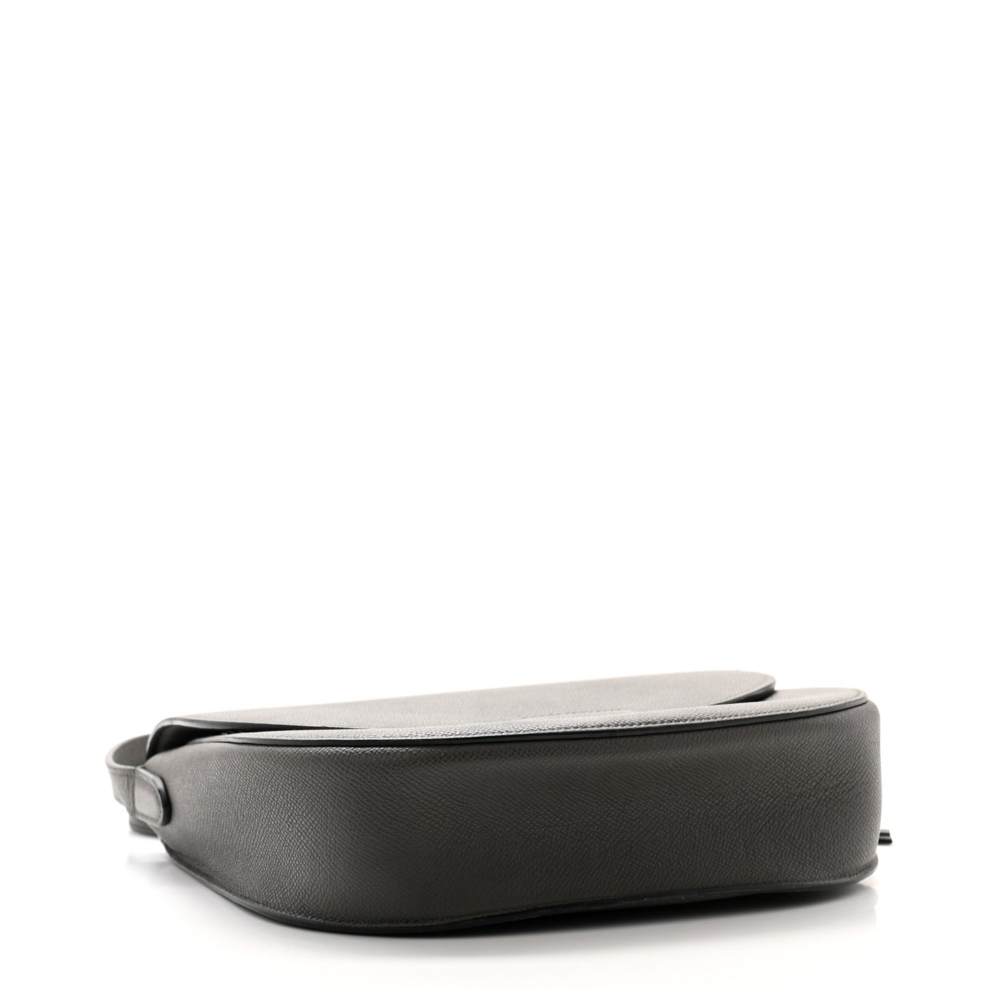 Baby Grained Calfskin Small Trotteur Grey