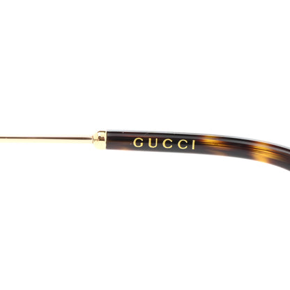 Gucci Web Aviator Sunglasses GG0288SA Gold 5 of 7