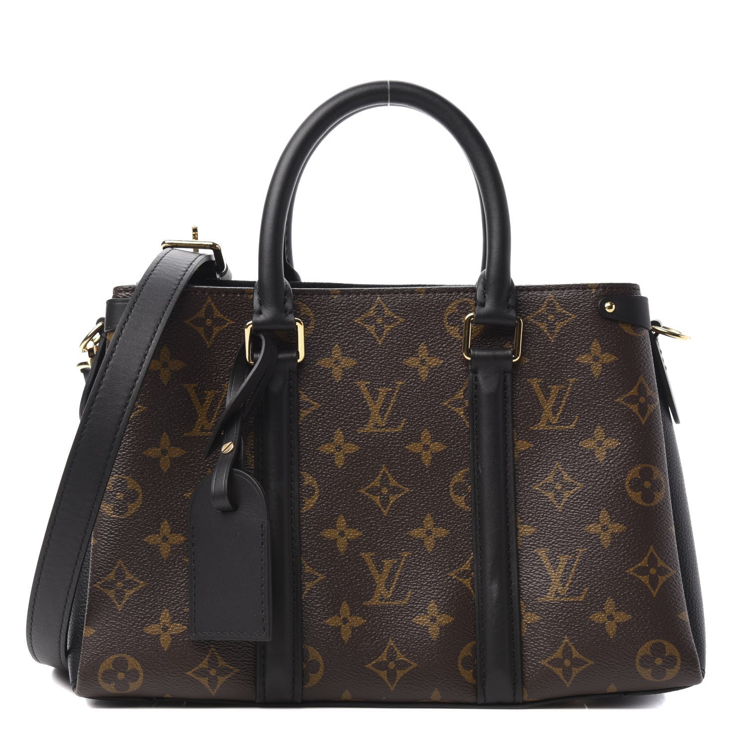 Louis Vuitton Monogram Soufflot BB Black 1 of 10