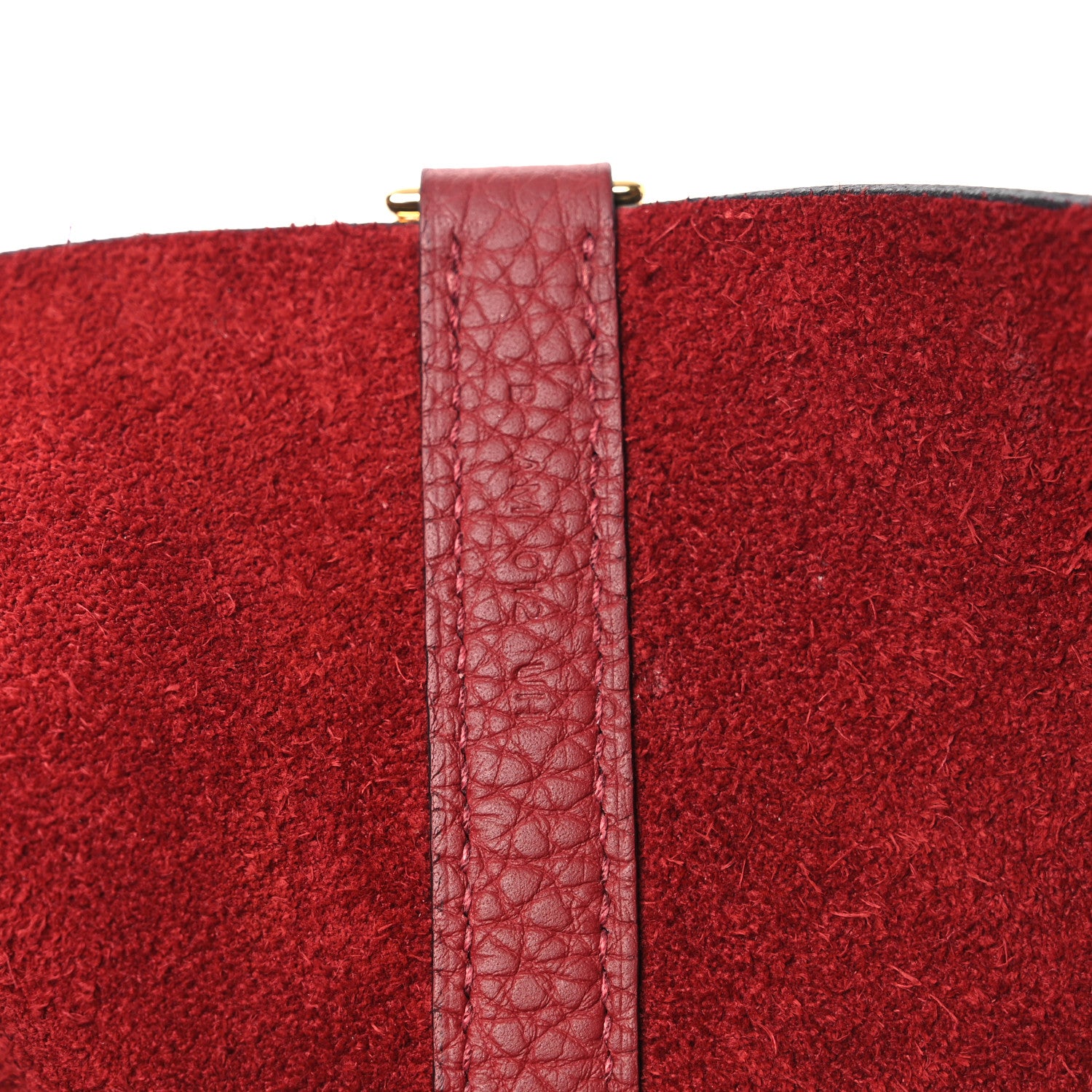 Hermes Taurillon Clemence Picotin Lock 22 MM Rouge H 7 of 12