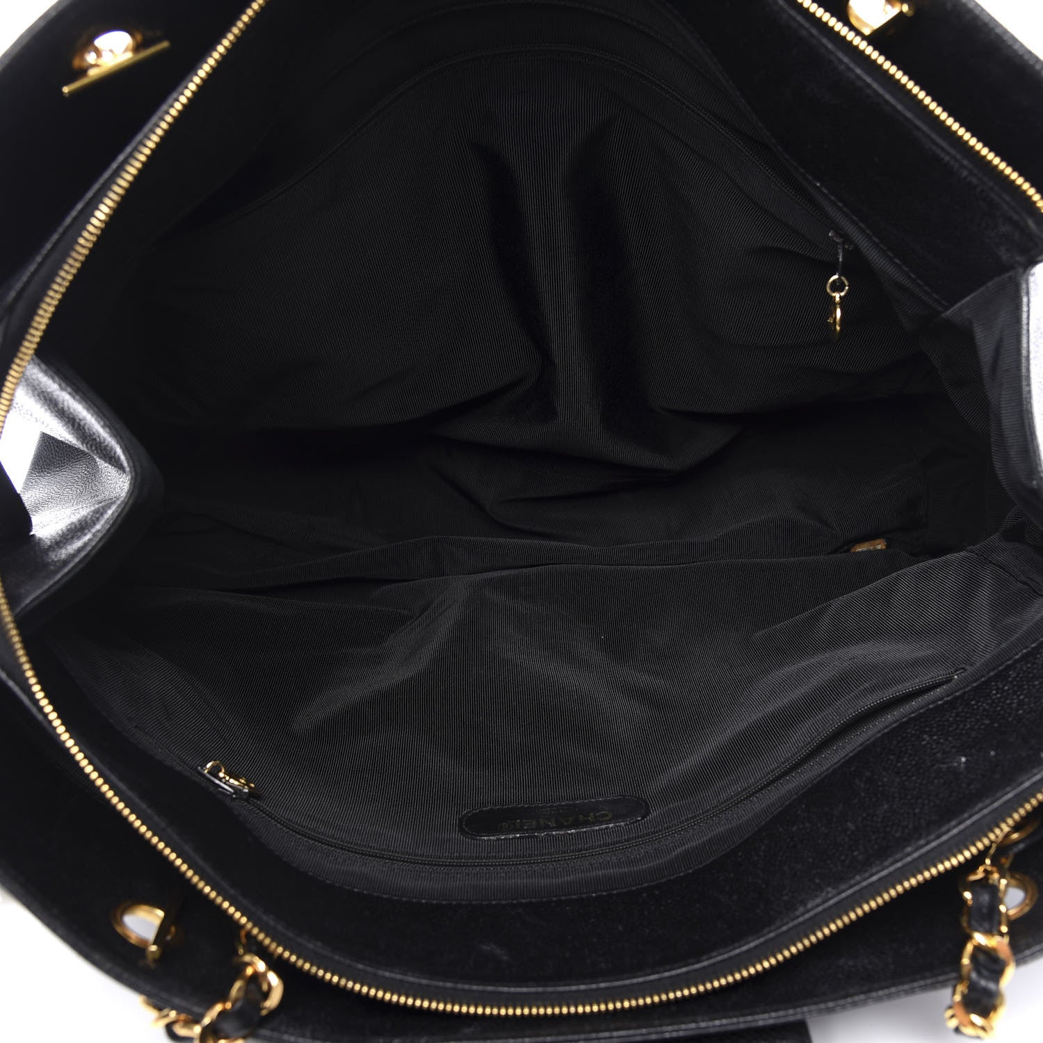 Chanel Caviar XL Weekender Bag Black 4 of 12