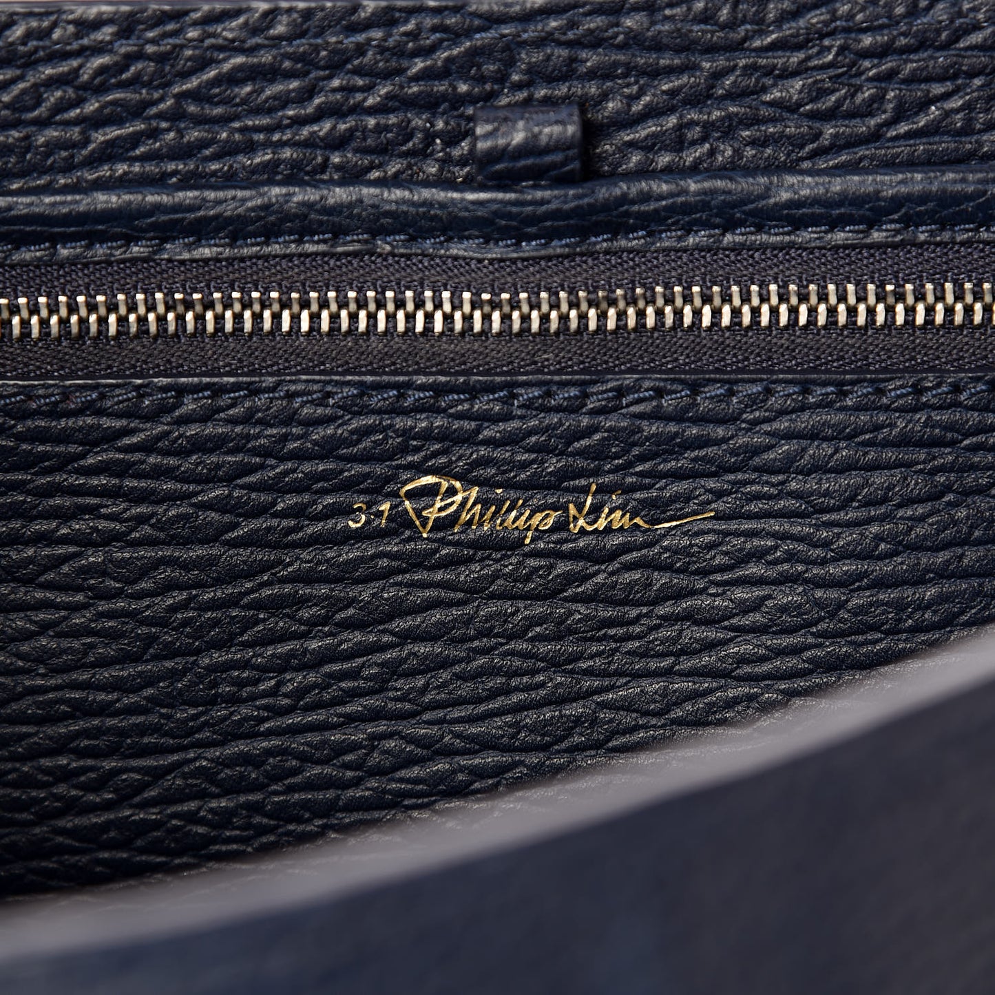 3.1 Textured Calfskin Medium Pashli Satchel Ink