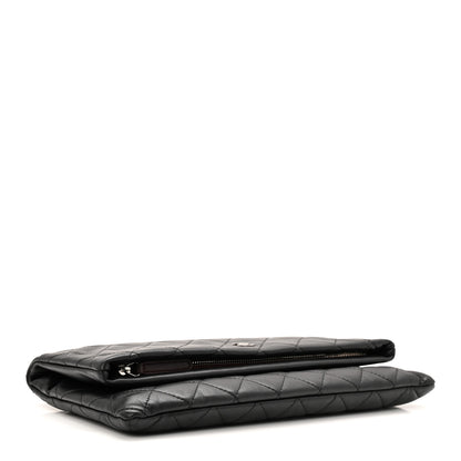 Chanel Lambskin Quilted CC Beauty Clutch Black 4 of 8