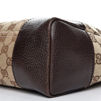 Gucci Monogram Flat Messenger Bag Ebony 10 of 10