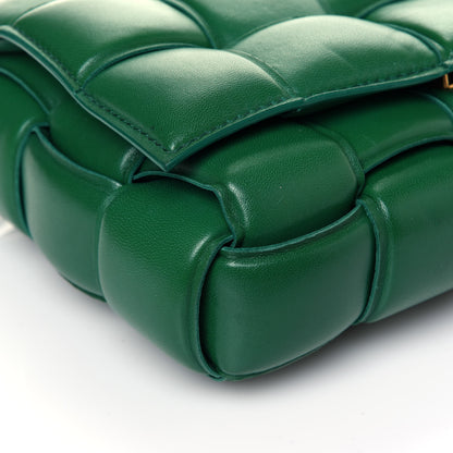 Bottega Veneta Nappa Maxi Intreccio Padded Cassette Crossbody Bag Racing Green 7 of 10