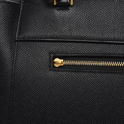 Celine Grained Calfskin Mini Belt Bag Black 13 of 14