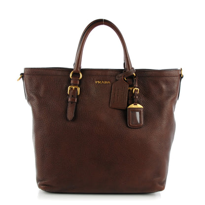 Prada Deerskin Tote Bruciato 1 of 8