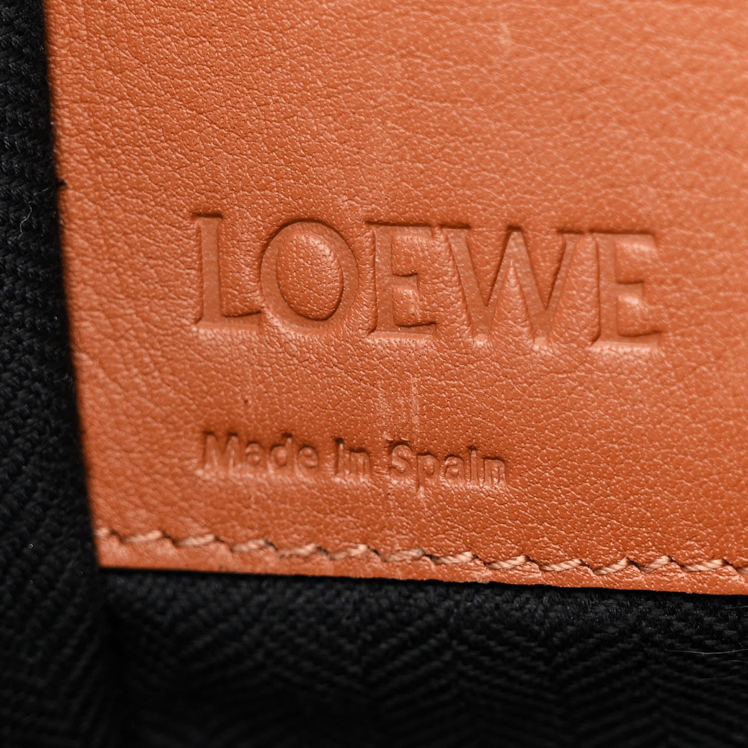 Loewe Calfskin Small Hammock Shoulder Bag Tan 6 of 14