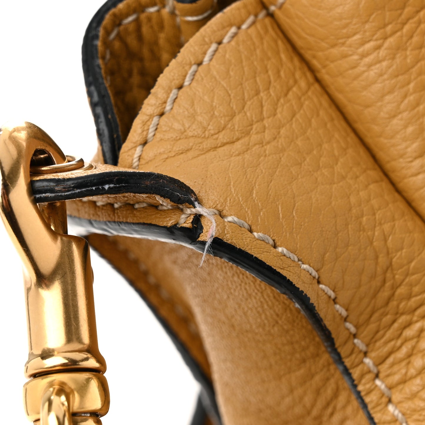Calfskin Medium Marcie Satchel Sand Shell