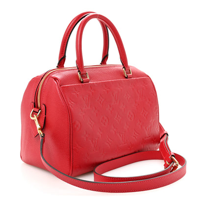 Louis Vuitton Empreinte Speedy Bandouliere 25 NM Cherry 3 of 9