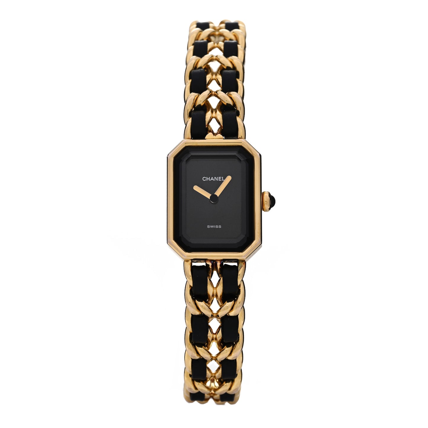 Stainless Steel Lambskin 20mm Chain Premiere Quartz Watch Gold M