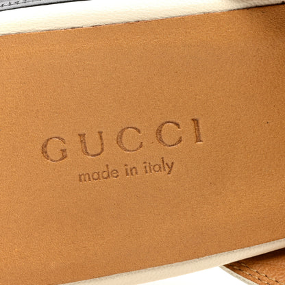 Gucci Malaga Kid Womens Princetown Slippers 37 Mystic White 7 of 8