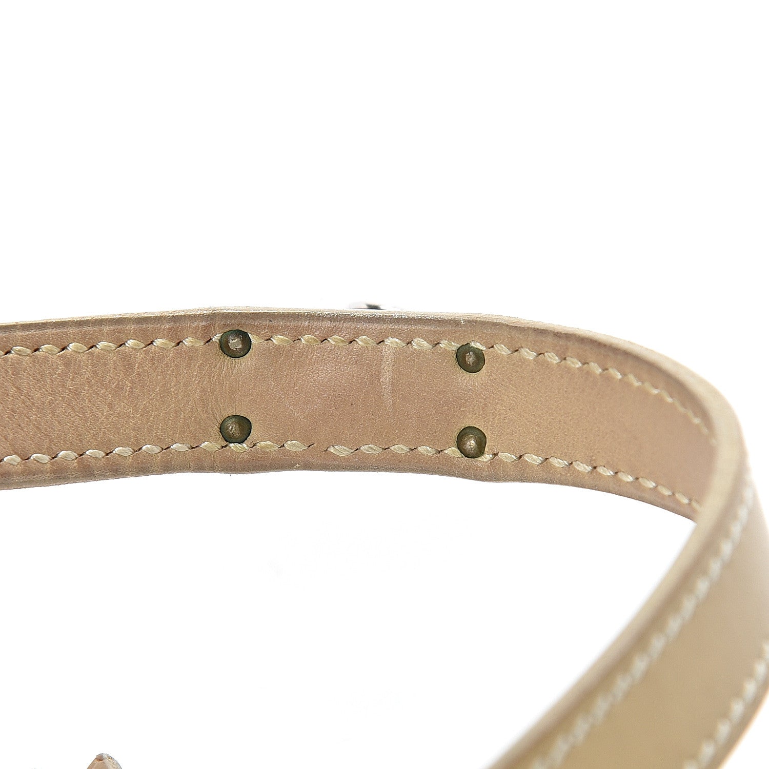 Hermes Tadelakt Kelly Double Tour Bracelet S Argile 5 of 8