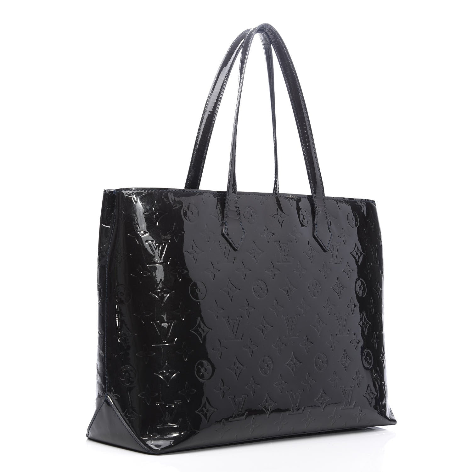 Louis Vuitton Vernis Wilshire MM Blue Infini 3 of 11