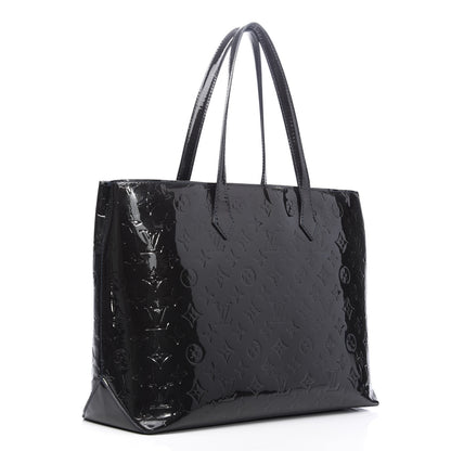 Louis Vuitton Vernis Wilshire MM Blue Infini 3 of 11