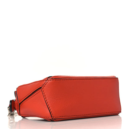Loewe Calfskin Nano Puzzle Bag Orange 4 of 8
