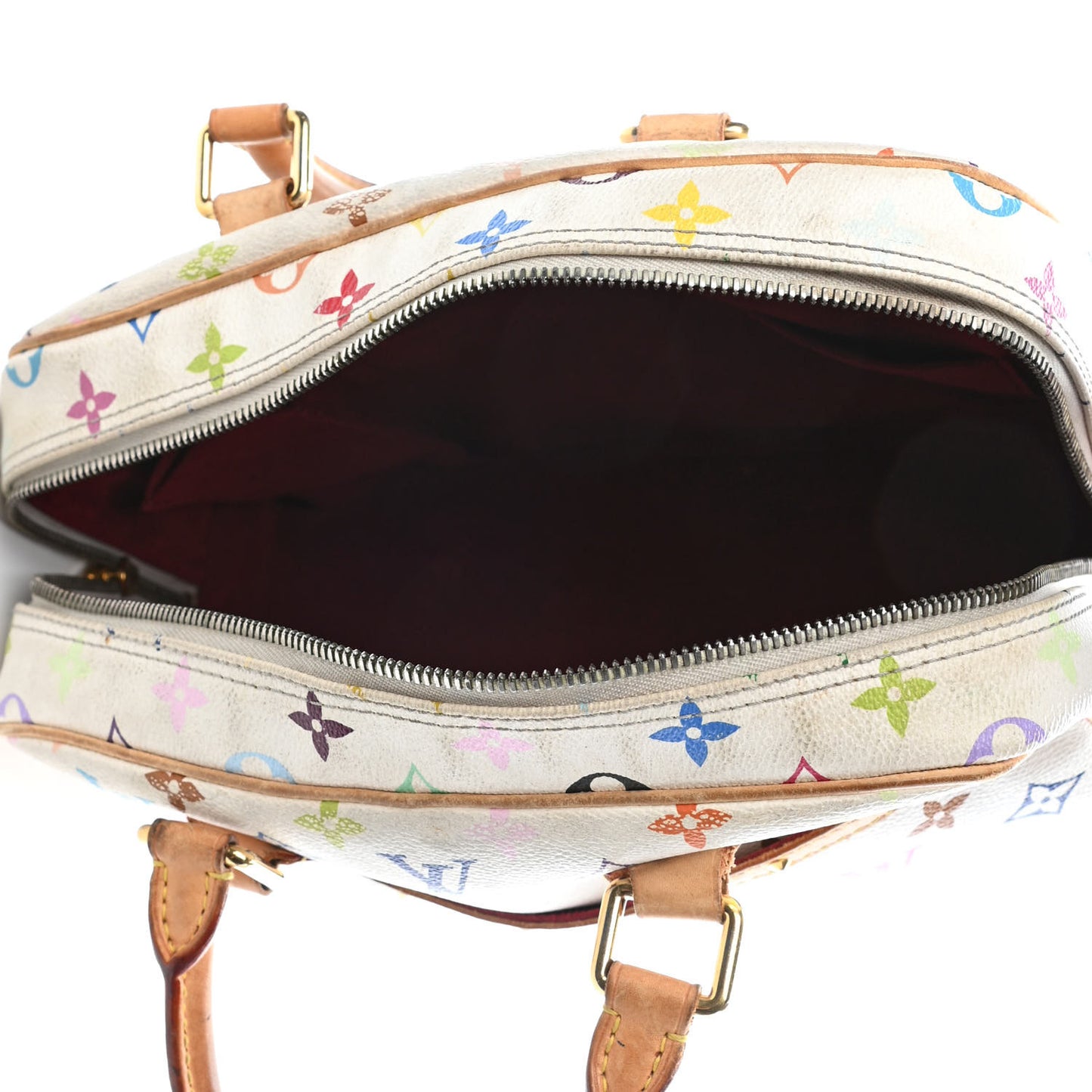 Monogram Multicolor Trouville White