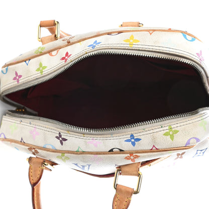 Louis Vuitton Monogram Multicolor Trouville White 4 of 5