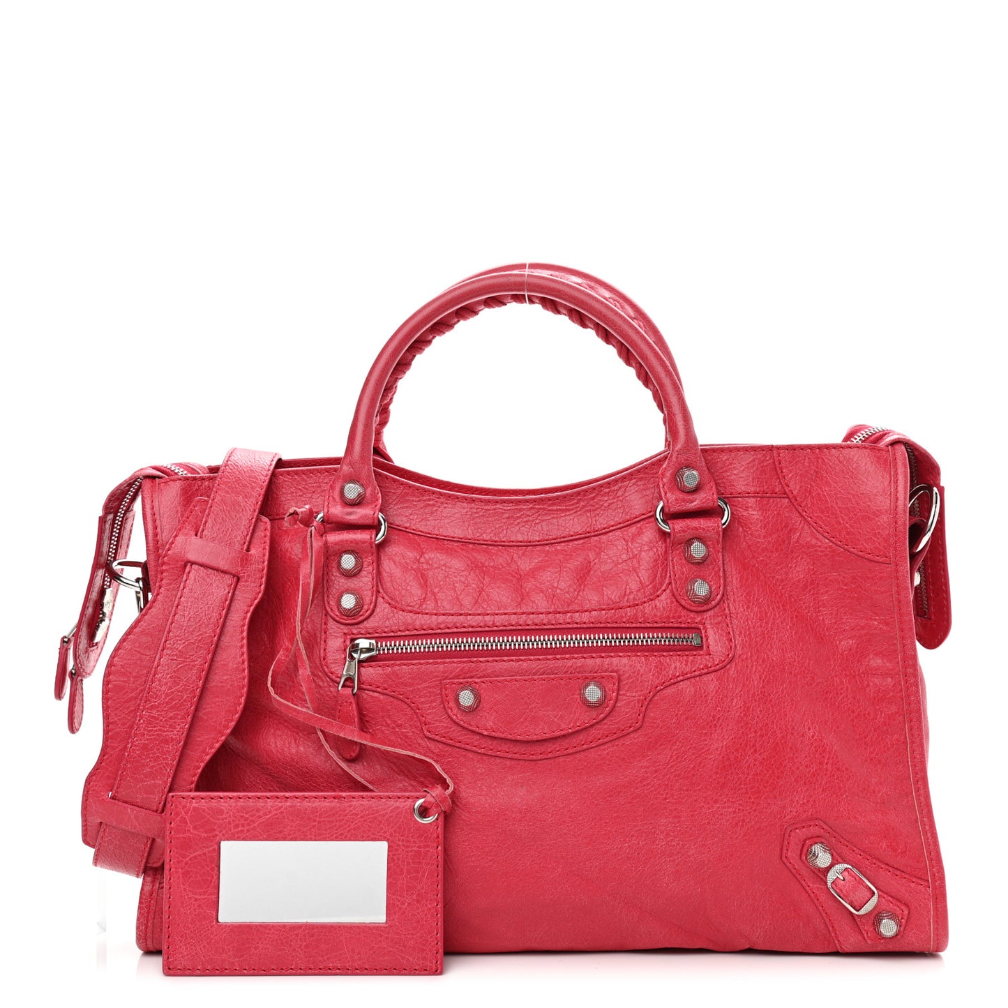 Agneau Giant 12 Silver Hardware City Rose Thulian