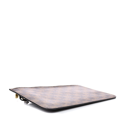 Louis Vuitton Damier Ebene Neverfull MM GM Pochette 4 of 13