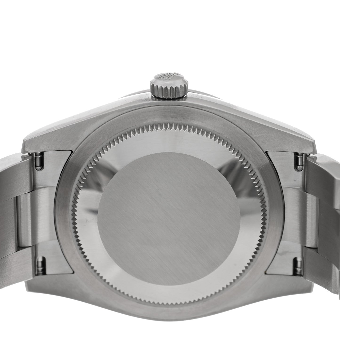 Stainless Steel 34mm Oyster Perpetual Watch Pink 124200
