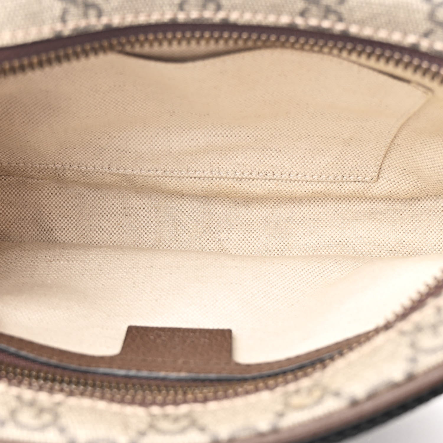 Gucci Soft GG Supreme Monogram Medium Ophidia Belt Bag Dark Brown 5 of 10