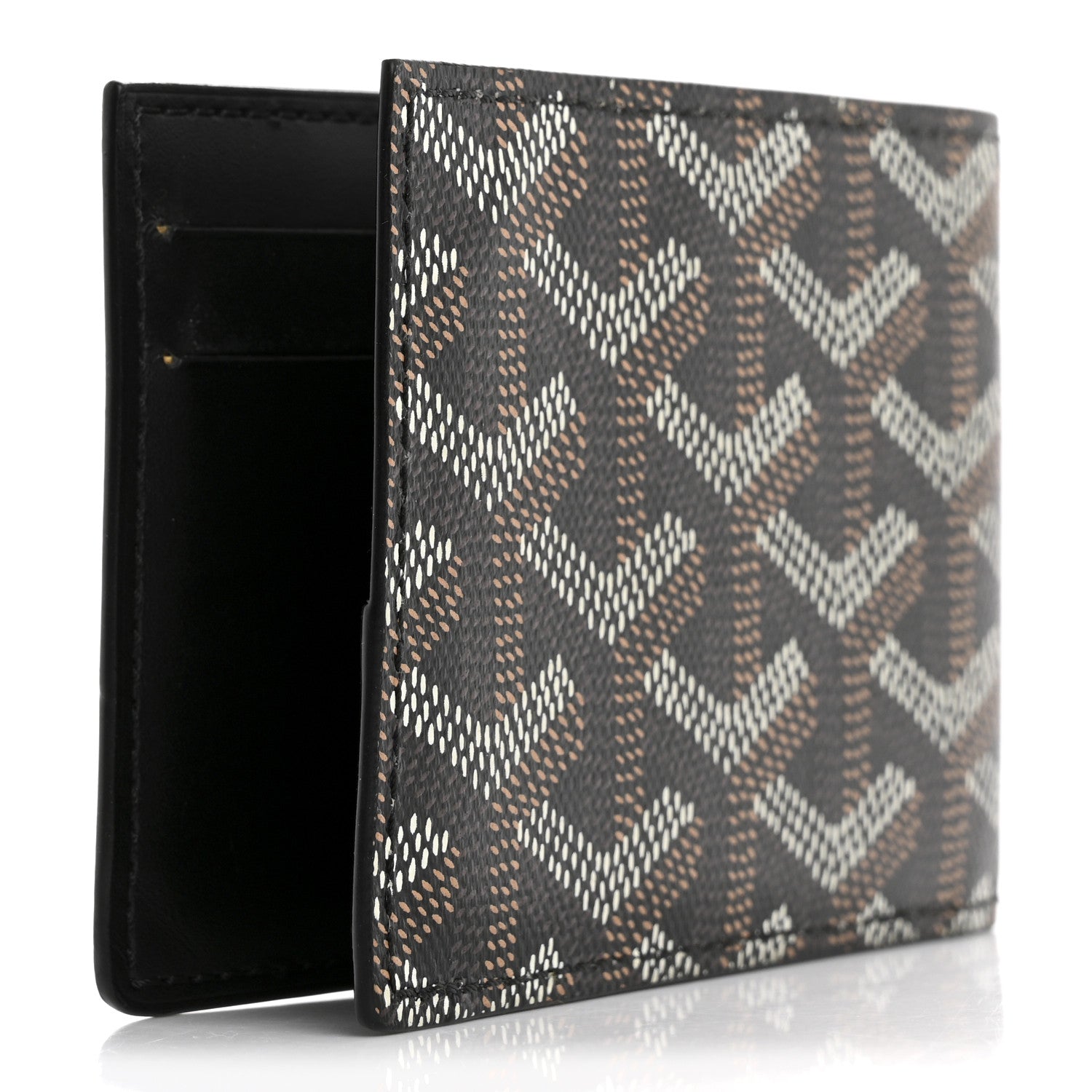 Goyard Goyardine Bi-Fold Victoire PM Wallet Black 3 of 8
