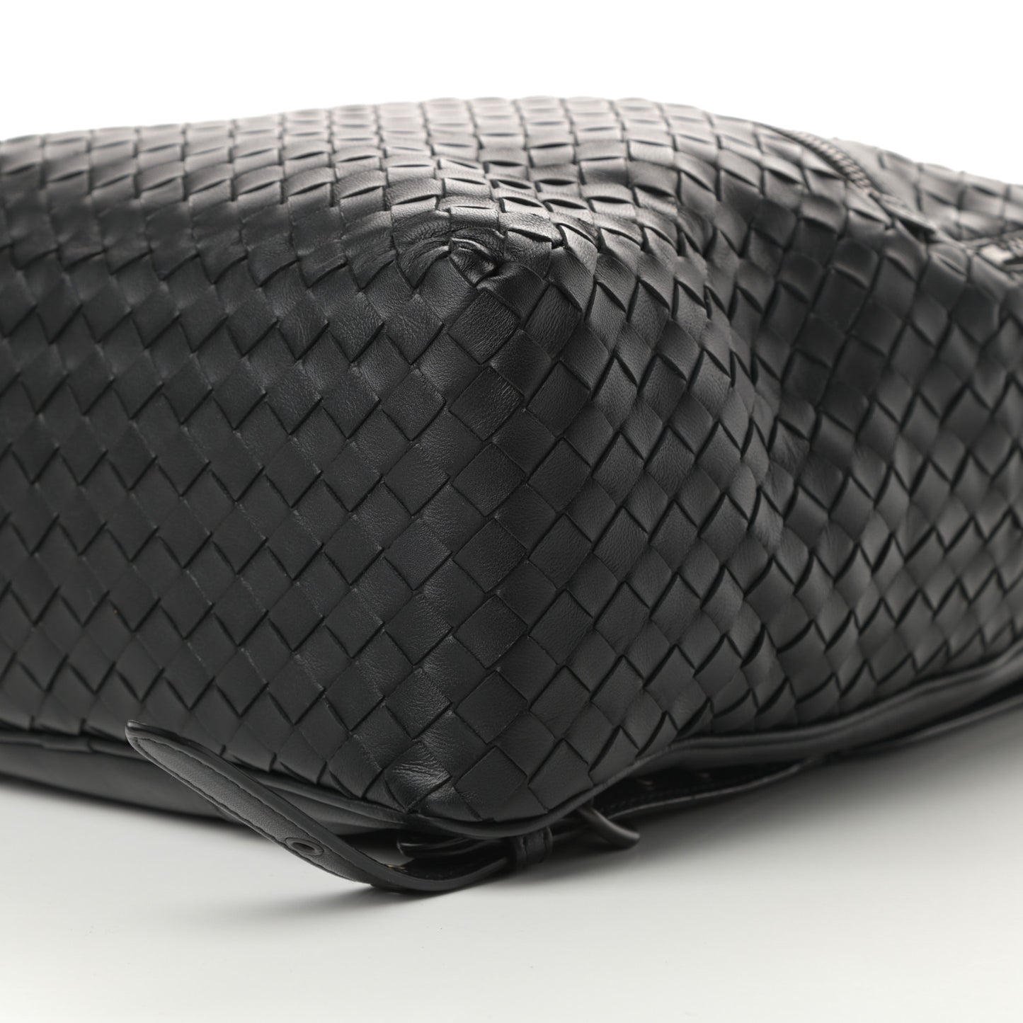 Nappa Intrecciato Backpack Black