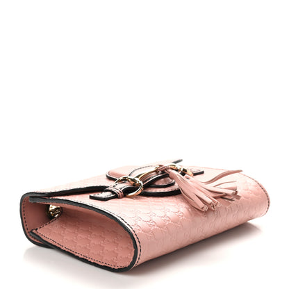 Gucci Microguccissima Mini Emily Shoulder Bag Soft Pink 4 of 10