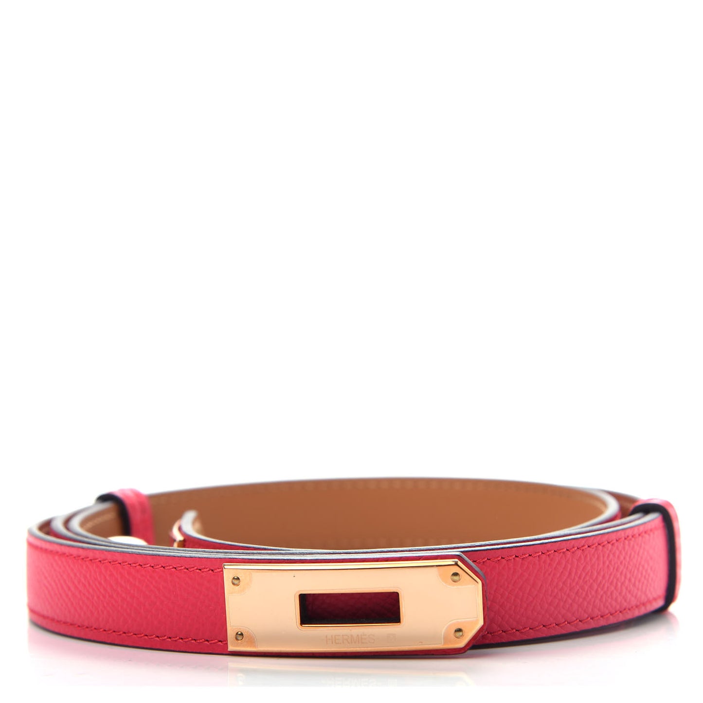 Epsom Kelly Belt Rose Extreme