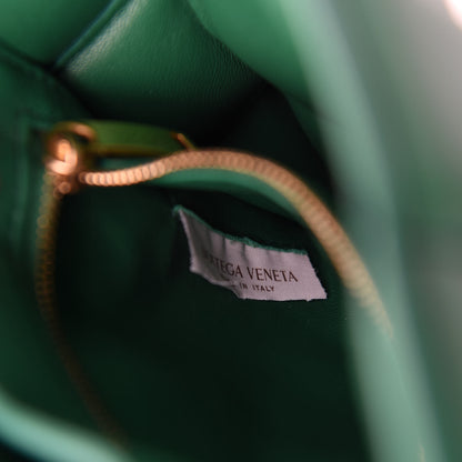 Bottega Veneta Lambskin Maxi Intreccio Padded Chain Cassette Crossbody Bag Racing Green 10 of 12