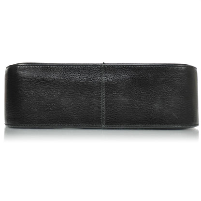 FASHIONPHILE SALVATOREFERRAGAMOLeatherGanciniShoulderBagBlack 6 of 9