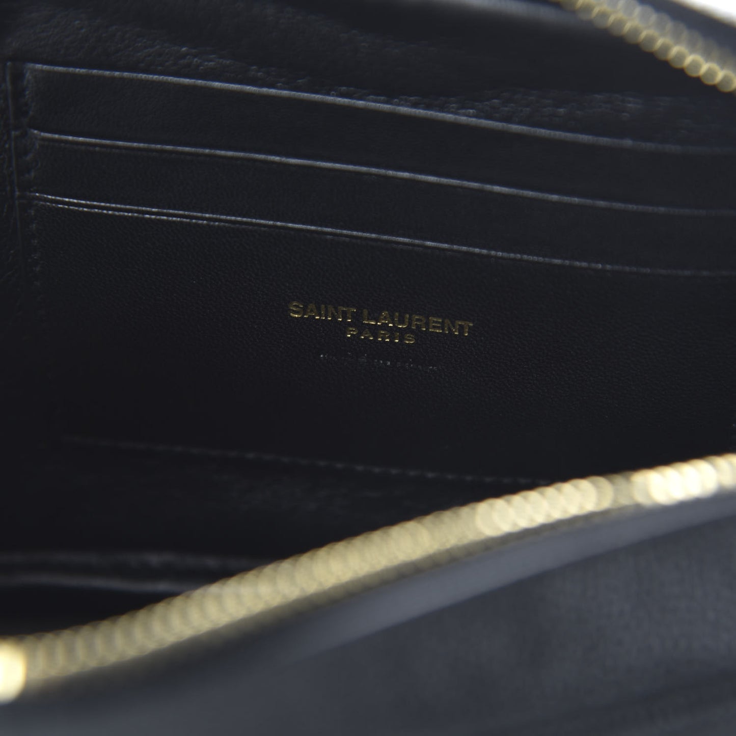 Grain De Poudre Matelasse Monogram Mini Lou Camera Bag Black