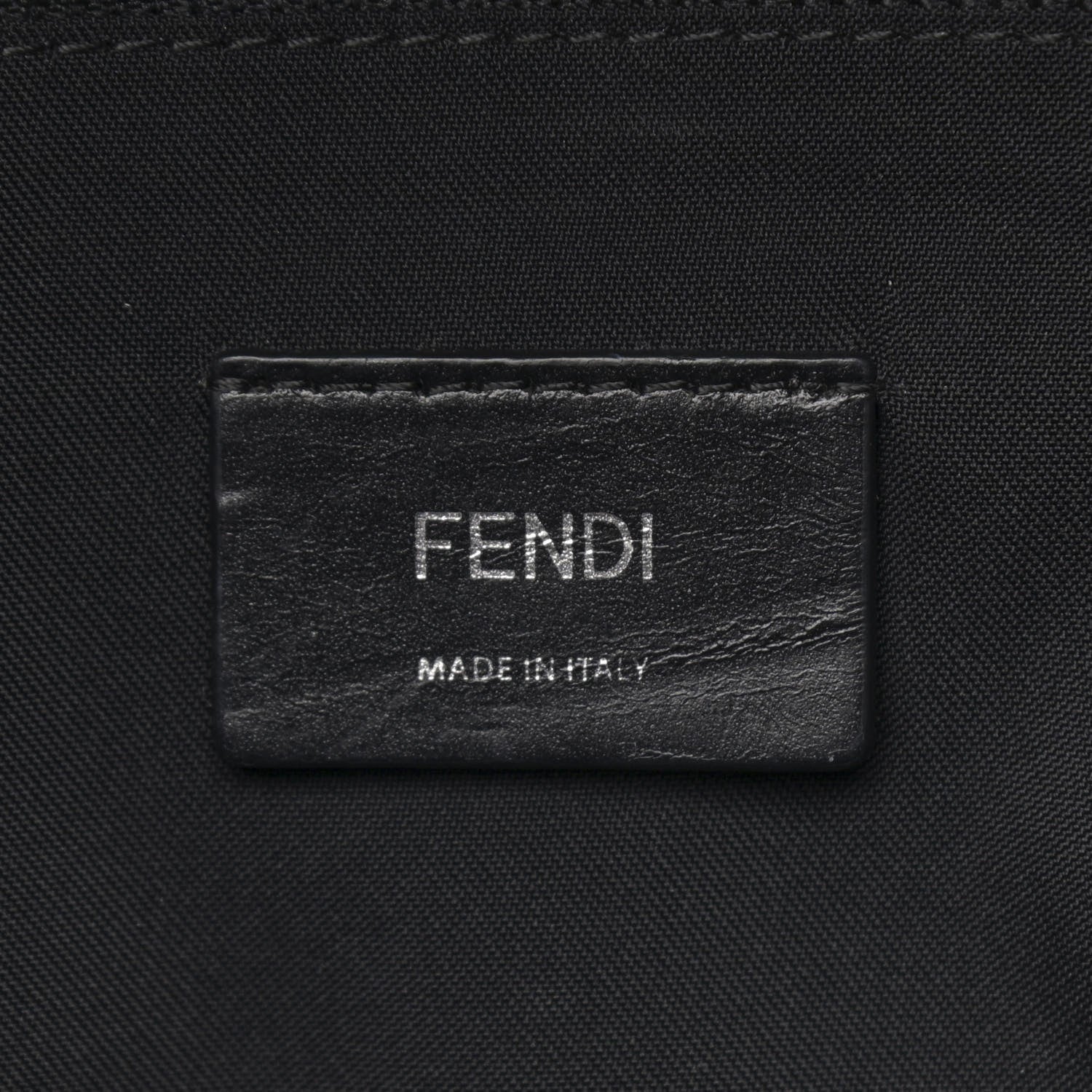 Fendi Nylon Vitello Fur Monster Backpack Black Multicolor 5 of 14