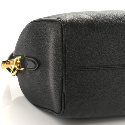 Louis Vuitton Empreinte Monogram Giant Speedy Bandouliere 25 Black 7 of 8
